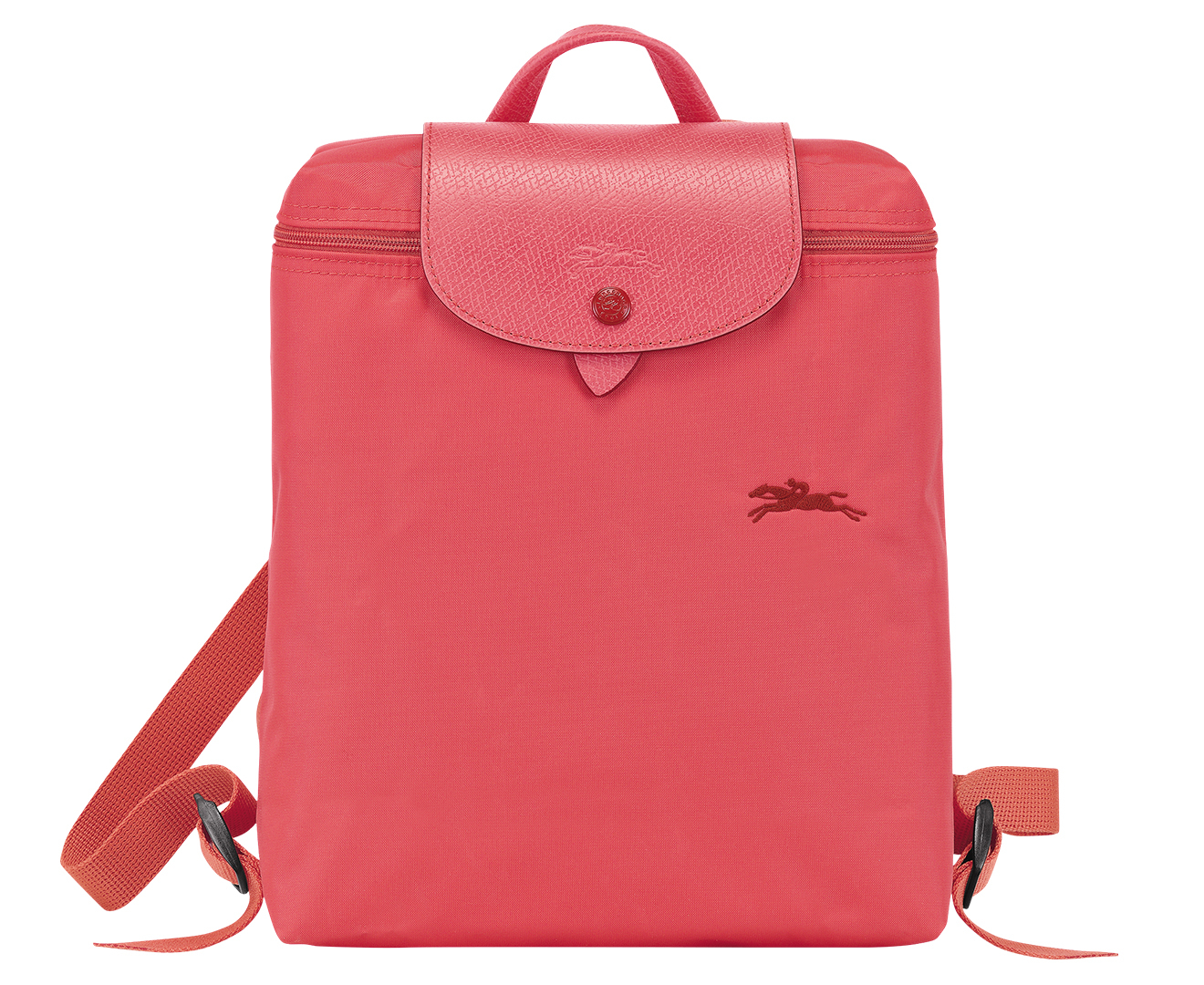 Longchamp Pomegranate Pink Le Pliage Club Messenger Bag