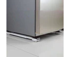 1 Pair Washing Machine Base Adjustable High Load-bearing Universal Anti-vibration Silent Moving Tool Washing Machine Stand for Home