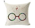 Harry Potter Goblet of Fire Hat Pillow Case Cushion Cover Sofa Bed Cafe Decor-2#