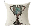 Harry Potter Goblet of Fire Hat Pillow Case Cushion Cover Sofa Bed Cafe Decor-6#