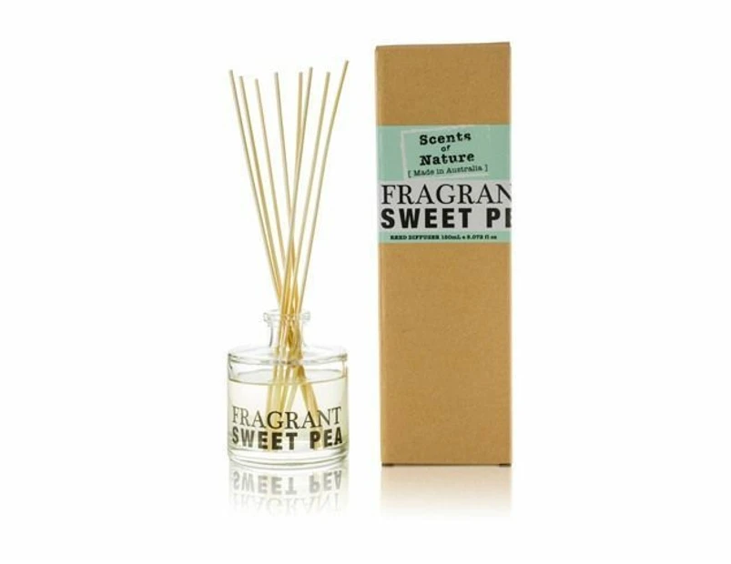 Scents of Nature by Tilley Reed Diffuser - Fragrant Sweet Pea - N/A