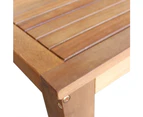 Bar Table and Stool Set 5 Pieces Solid Acacia Wood