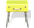 Bedside Cabinets 2 pcs 49.5x36x60 cm Yellow Bedside Table