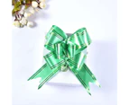 50 Pcs/Set Beautiful Pull Flower Ribbons 10 Color Bow-knot