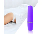 Nirvana Automatic Vibrator Lipsticks Shape Portable ABS Adults Vibrator Stick for Women-Silver