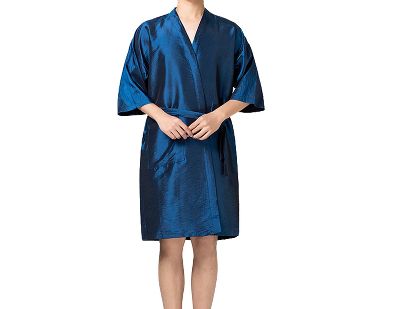 Salon Client Gown Robes Cape Hair Salon Hair Cutting Smock for Clients Kimono Style