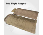 SUPER WARM Sleeping Bag - Single Double Twin Outdoor Camping - Thermal Winter Minus -15C XL