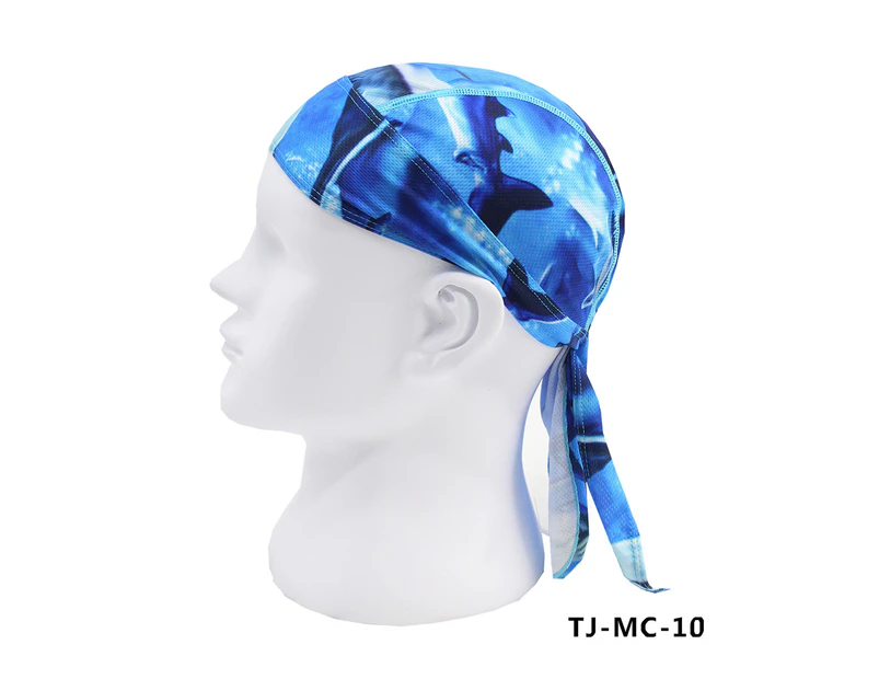 Unisex Outdoor Sport Cycling Cap Breathable Pirate Hat Bandana Headband Headwear - TJ-MC-10