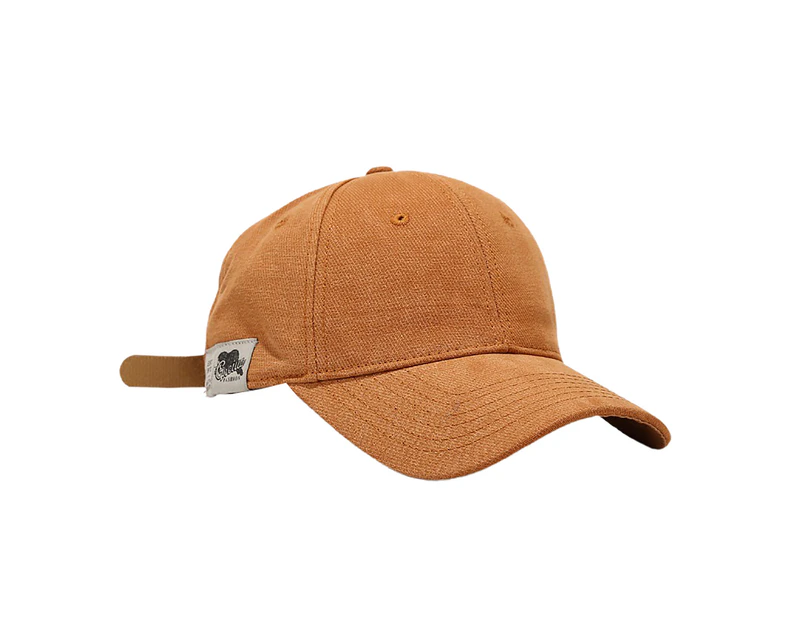 Unisex Baseball Hat Peaked Cap Outdoor Sunscreen Sports Headwear - Tangerine