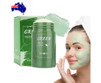 Green Tea Purifying Cleansing Mask Oil Anti-Acne Clay Stick Control Fine Solid