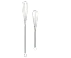 Mini Wire Kitchen Whisks-Each of 2PCS 5 Inches and 7 Inches