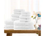 Softouch Light Weight Soft Premium Cotton Bath Towel 14 Piece Towel Pack