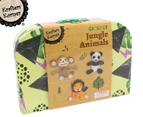 Krafters Korner Crochet Jungle Animals Activity Set