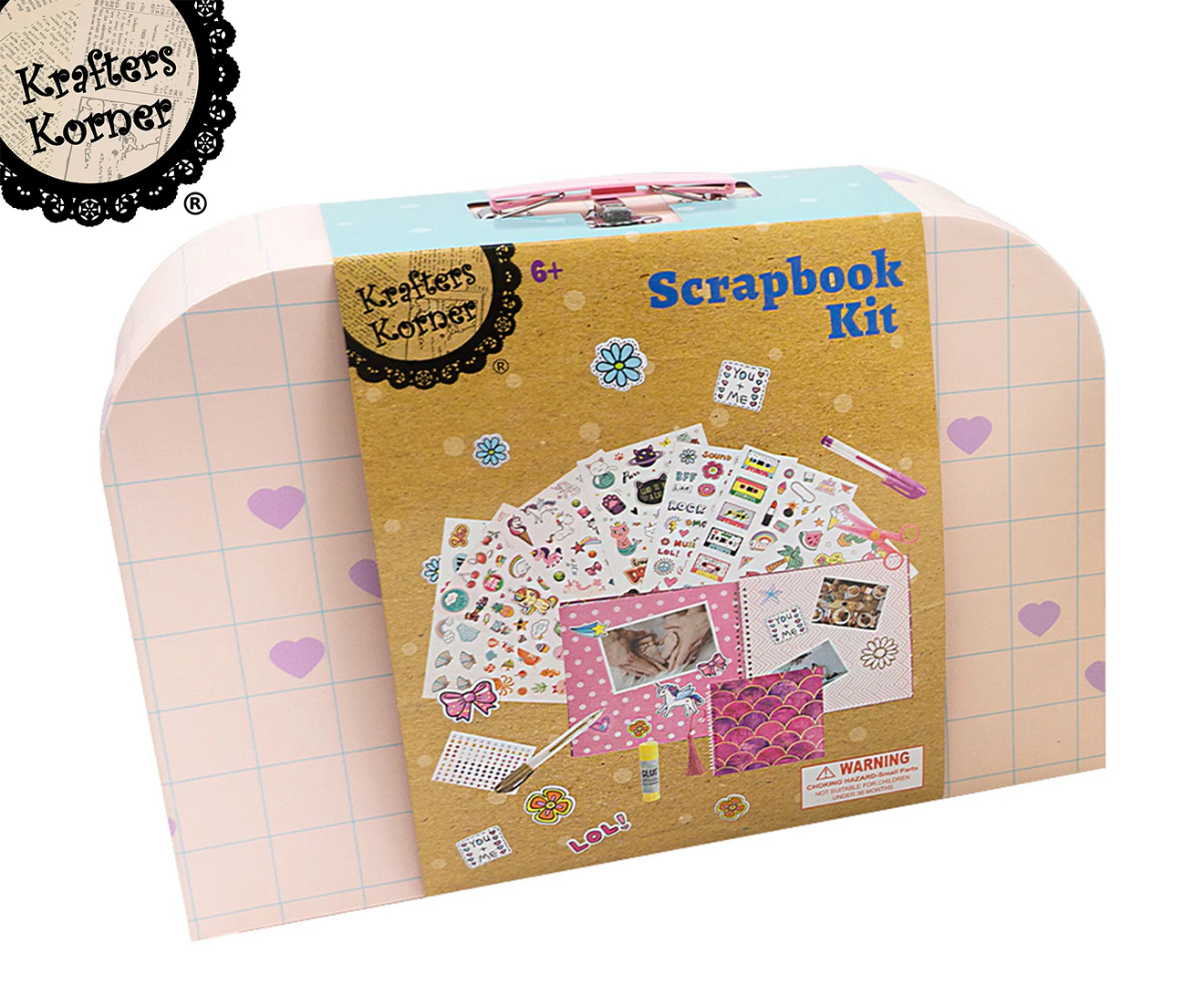 Krafters Korner Scrapbook Kit Activity Set