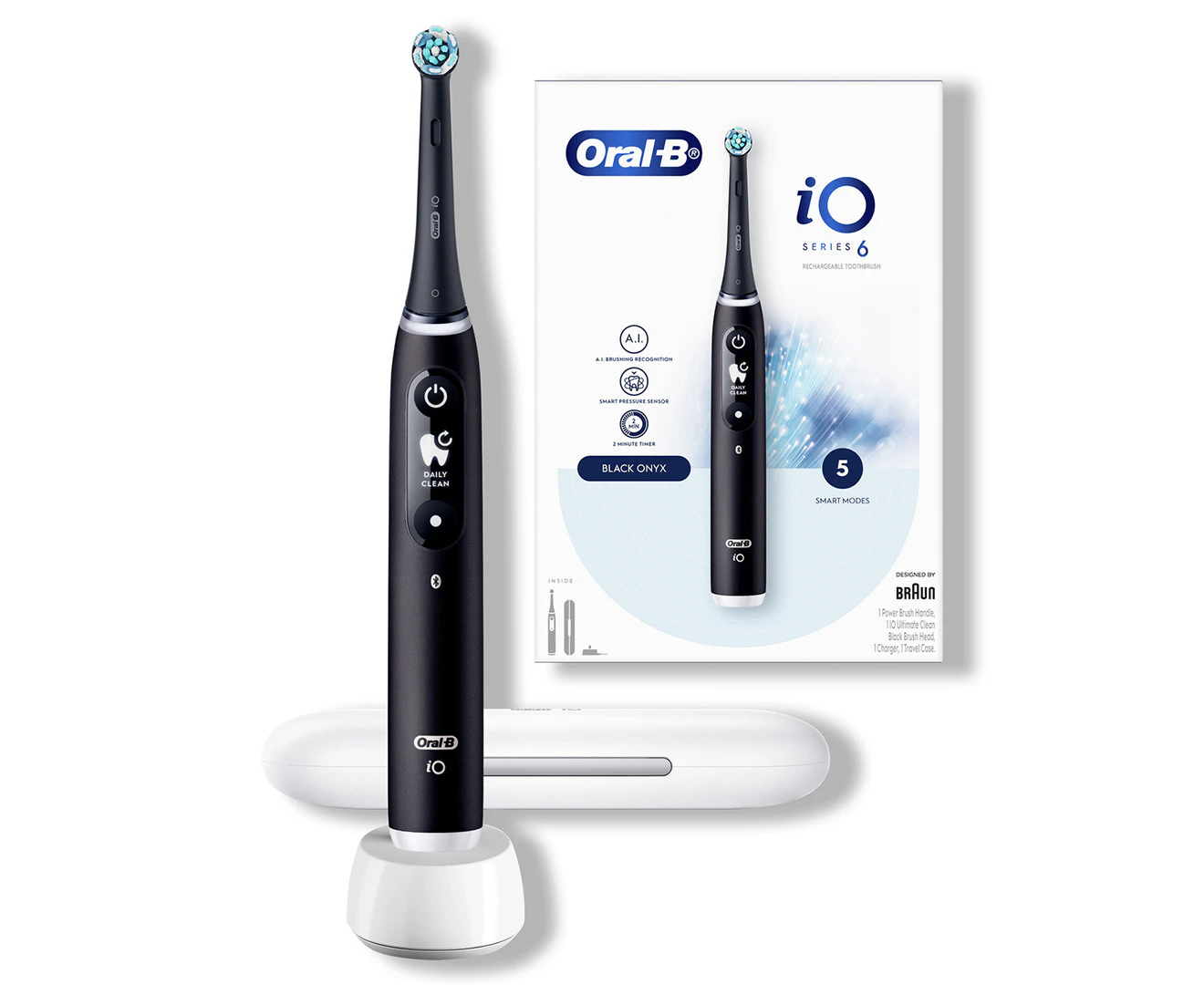 Oral-B iO 6 Series Rechargeable Electric Toothbrush - Black