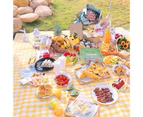 Picnic Mat Washable Waterproof Non-slip Summer Outdoor Beach Folding Picnic Blanket for Daily Use Yellow