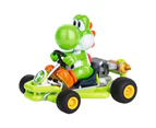 Carrera 21cm Mario Kart Yoshi Pipe Kart RC Toy