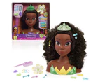 Disney Princesses 26cm Tiana Doll Styling Head Kids Activity Pretend Play Toy 3+