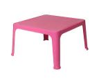 Tuff Play 87cm Tuff Table Kids Plastic Furniture Desk Indoor/Outdoor 2-6y Pink