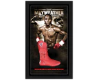 Boxing - Floyd Mayweather Signed & Framed Boxing Shoe (Beckett Hologram)