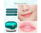 12g Lip Balm Fast Absorption Non-sticky Lip Care Natural Ingredients Lip Moisturizer with Mirror for Girl