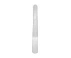 Stainless steel double-sided nail file long groove manicure nail polishing strip nail manicure tool