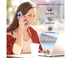 For Samsung Galaxy A20/A30 Wallet Cover with Stand - Purple