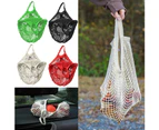 Large Mesh Net Turtle Bag Durable String Shopping Bag Fruit Storage Handbag Tote Green