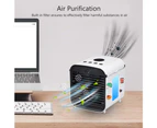 Portable Air Conditioner,Usb Air Cooler,Desktop Mini Cooling Fan,White