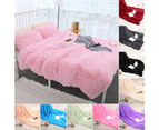 80x120cm Soft Fluffy Shaggy Warm Bed Sofa Bedspread Bedding Sheet Throw Blanket Water Blue