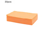 30Pcs Cleaner Sheet Dissolvable Paper Widely Used Powerful Convenient Mopping The Floor Multi-effect Tile Floor Cleaner Tablets for Home-Orange