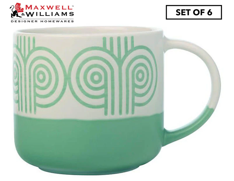 Maxwell & Williams 400mL Arches Mug - Mint