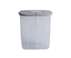 2500mL Food Storage Container Plastic Kitchen Box Multigrain Tank Sealed Cans Green