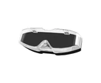 1 Set Swim Goggles Waterproof Professional Safe Buckle Design Swimming Glasses for Water Sports-Grey