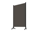 3 Panels Privacy Room Divider Partition Folding Foldable Screen Panel - Brown