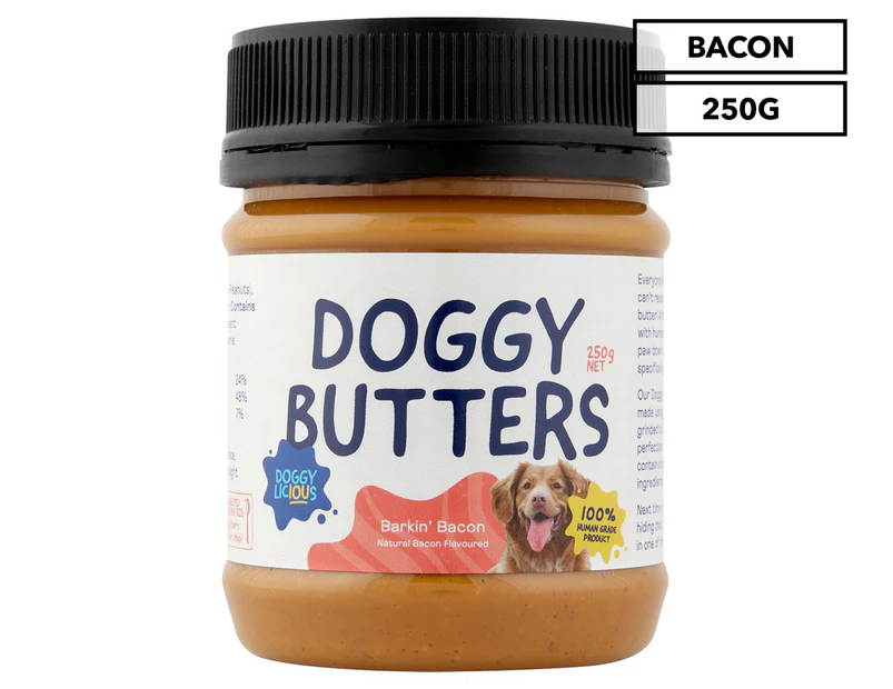 Doggylicious Doggy Butter Barkin' Bacon 250g
