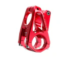 Durable Handlebar Stem 8 Degree Corrosion-resistant Aluminum Alloy Practical Hollow Stem for Bicycle - Red