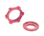 Boost Hub Adapter Anti-corrosion Fits Well Bike Parts Front Bicycle Boost Hub Conversion Adapter for Repair - Red