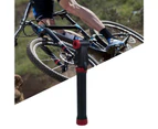 Bicycle Pump Fast Multifunctional Portable Wear-resistant Mini Tire Inflator MTB Accessories - Red