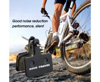 1 Set High Efficiency Cycling Brake Pad Compact Wear-resistant Lightweight Bicycle Brake Pad for Road Bike - Black