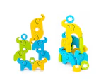Kids Elephant Building Blocks Balance Stacking Game Early Educational Puzzle Toy