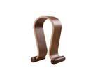Samdi Wooden Universal Headphone Headset Stand Rack Hanger Desk Display Holder - Walnut Wood