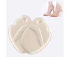 2 Pairs Forefoot Pads Non-Slip Breathable Anti-Wear High Heel Shoes Sponge Insole Foot Care
