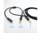 Audio Extension Cable Portable Male to Female 2 Meters 3.5mm TPU Streaming Recording Party Chat Link  Audio Cord for Xbox One