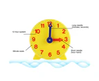 10cm Two Pointer Clock Model Kid Child Toy Early Education Learning Aids Toy 3#