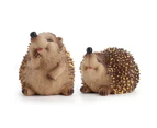 Animal Simulation Hedgehog Educational Model Doll Kid Gift Desktop Ornament Toy-C
