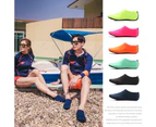 Summer Beach Diving Sport Scuba Socks Non-Slip Barefoot Protector Skin Shoes-Rose Red XS