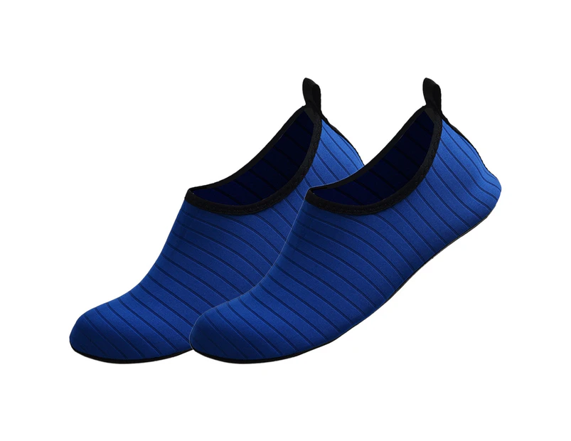 Unisex Quick-Drying Outdoor Sport Diving Swimming Yoga Beach Barefoot Shoes-Blue 40-41