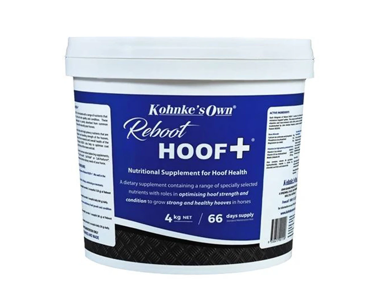 Kohnkes Own Reboot Hoof+ Horse Hoof Nutritional Supplement 4kg