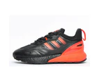 adidas Originals Mens ZX 2K Boost 2.0 Trainers Lightweight Sneakers Shoes - Black/Orange